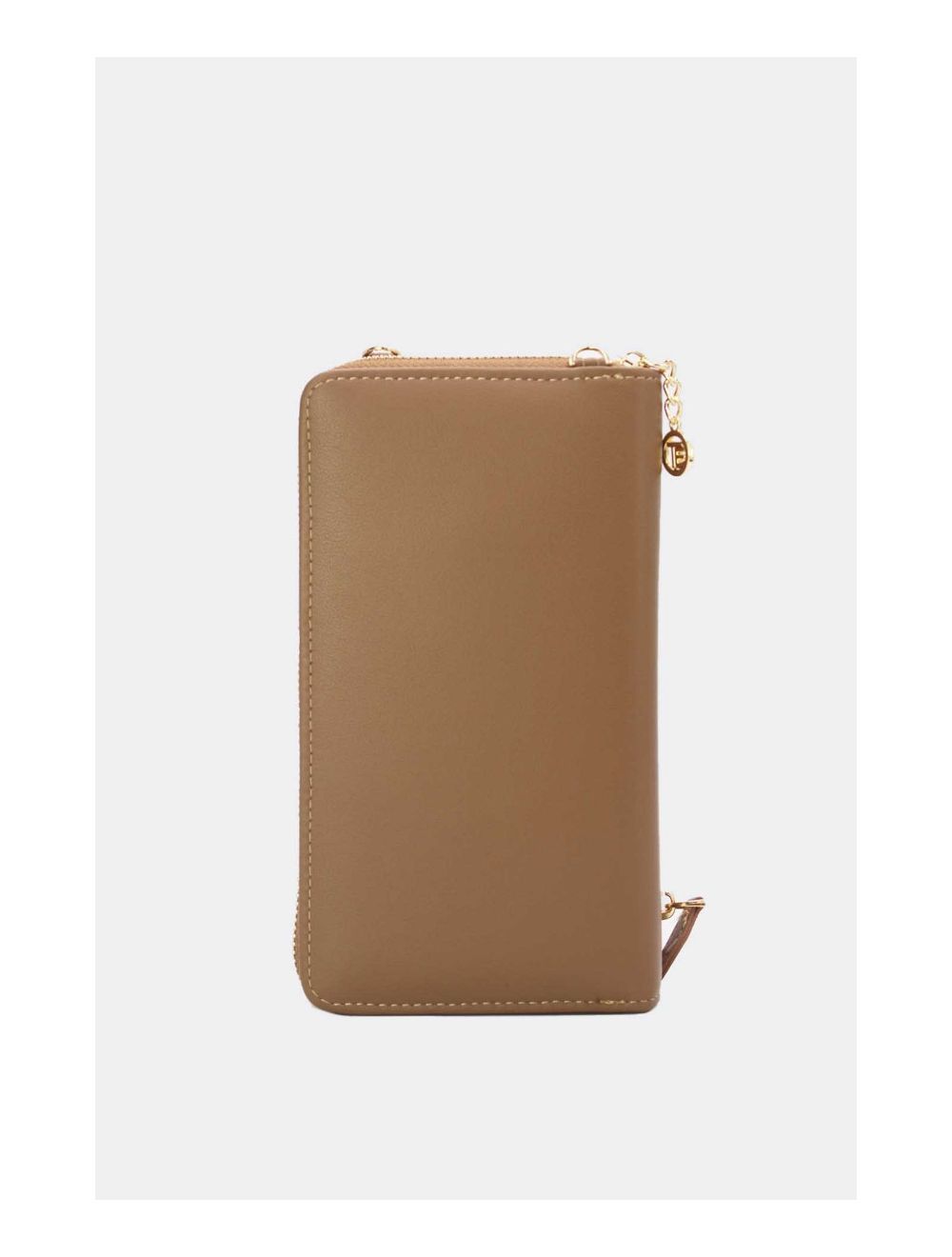 Tom&eva Pochette Téléphone Bi-matière Avec Porte Monnaie RÉASSORT 23P-5821-Khaki