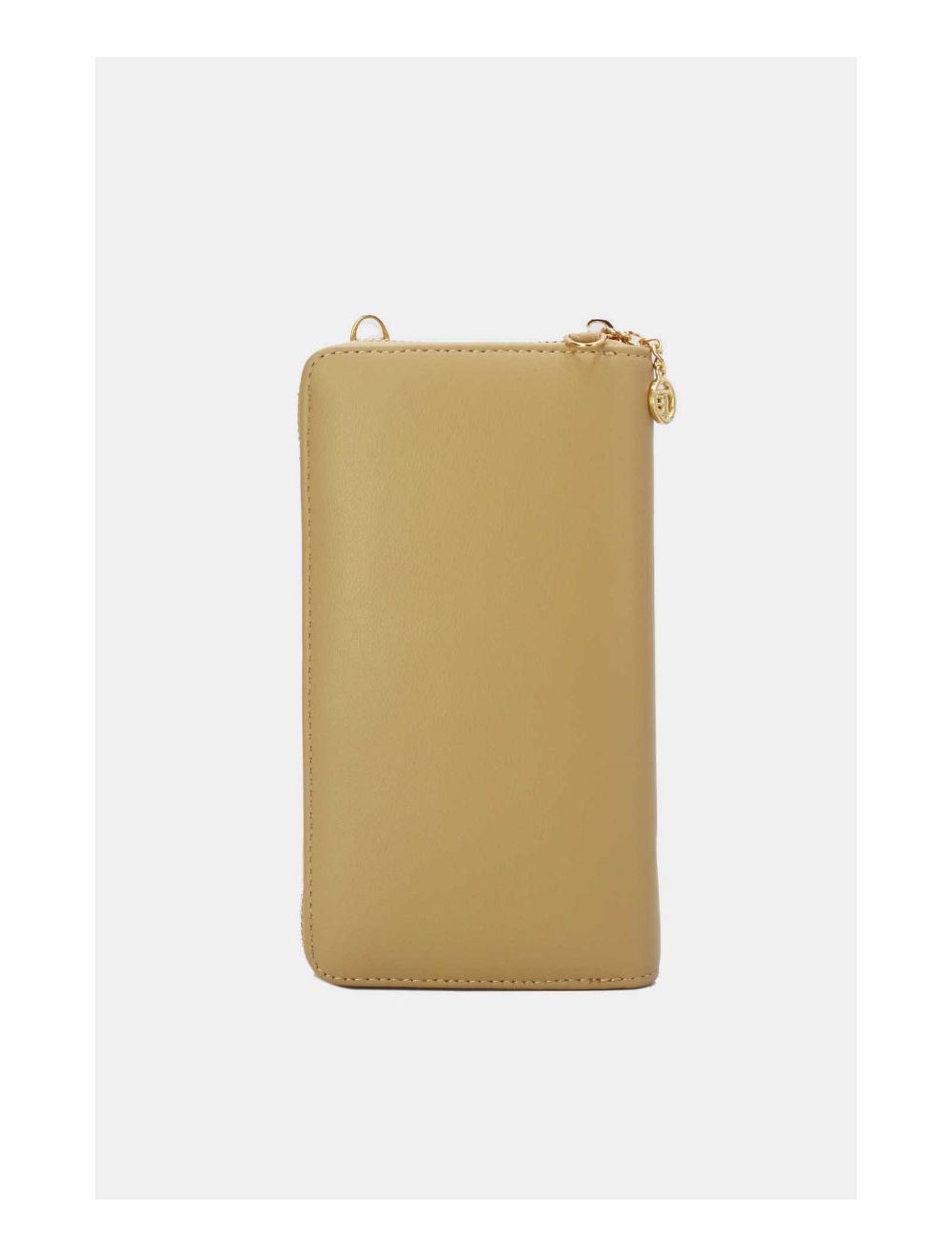 Tom&eva Pochette Téléphone Bi-matière Avec Porte Monnaie RÉASSORT 23P-5821-Abricot