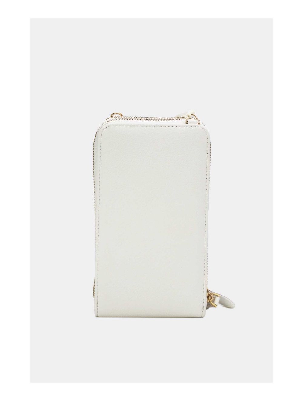 Tom&eva Pochette Téléphone Effet Paille Avec Porte Lunette 24P-5944-Blanc