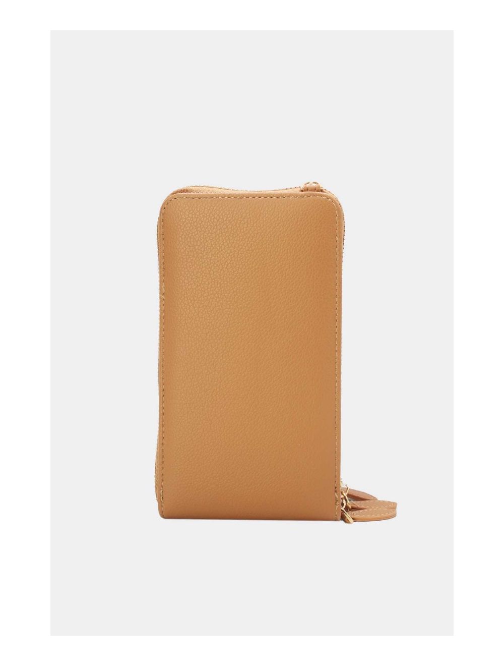 Tom&eva Pochette Téléphone Effet Paille Avec Porte Lunette 24P-5944-Marron