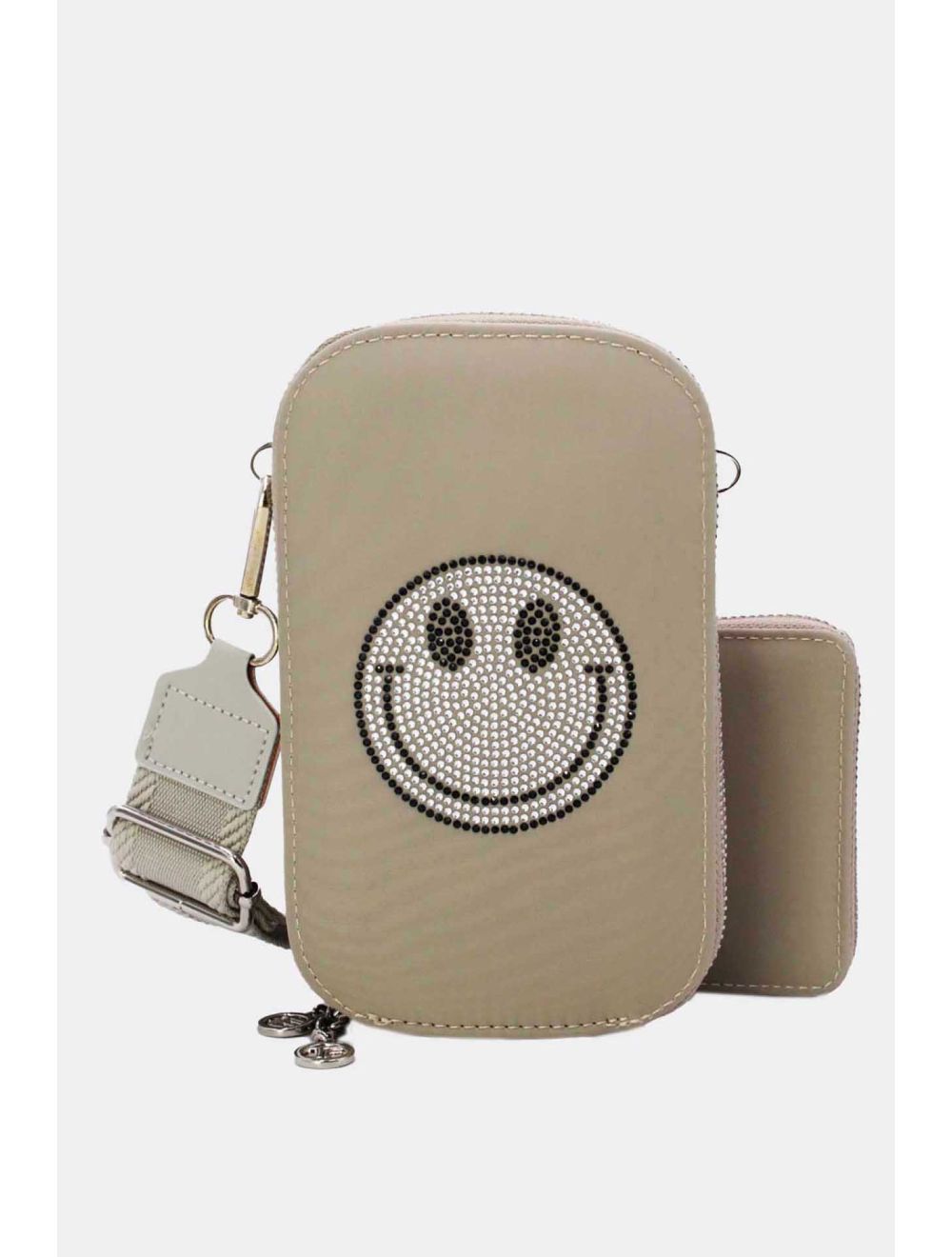 Tom&eva Pochette Téléphone En Tissu Smile 24P-6095-Abricot