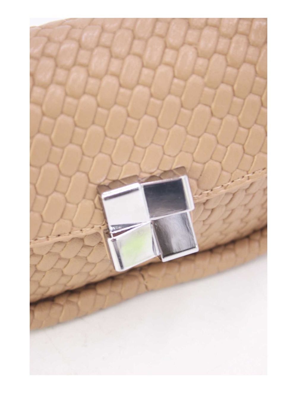 tom&eva Pochette Téléphone Pliable Effet Tissé 24P-6049-Abricot