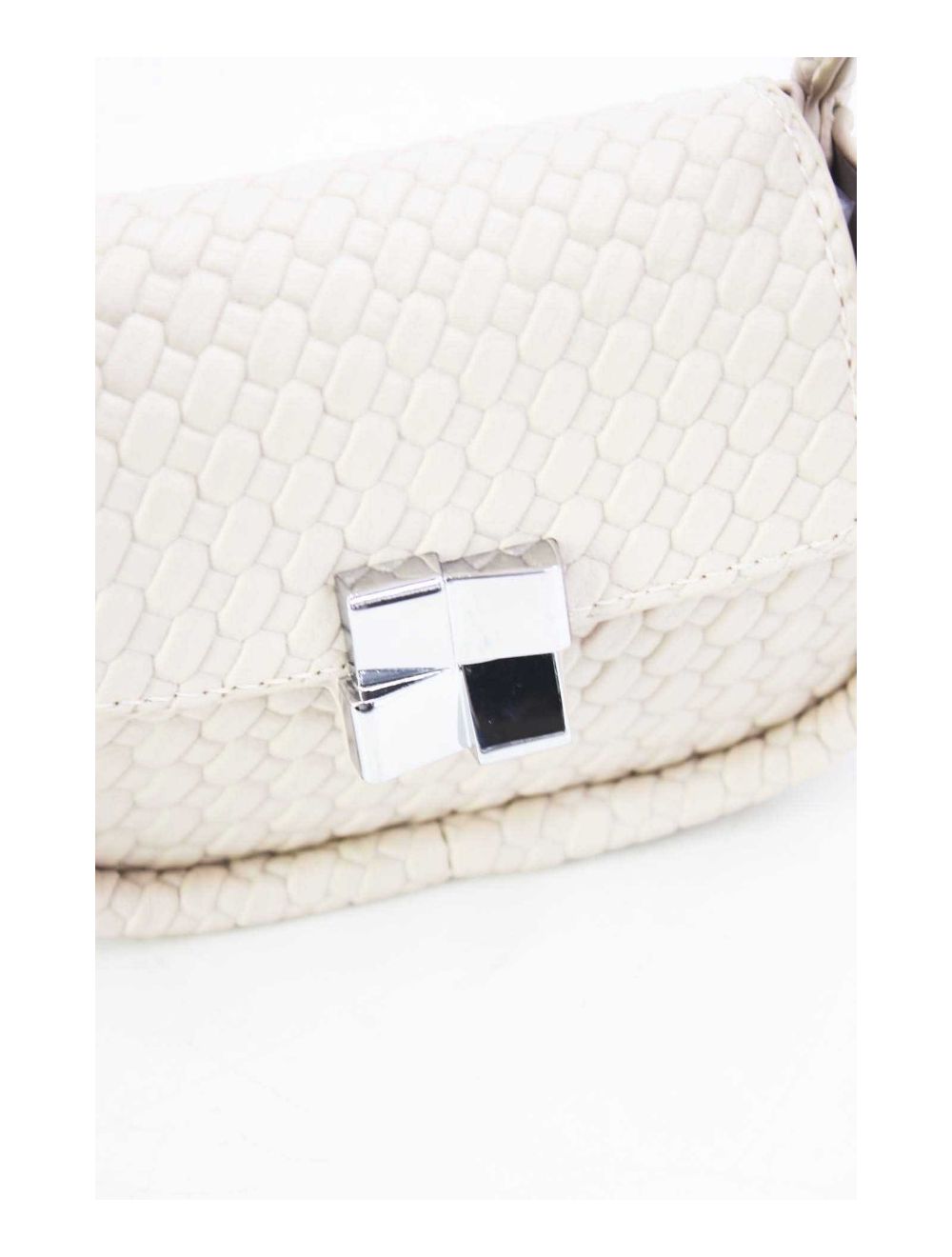 Tom&eva Pochette Téléphone Pliable Effet Tissé 24P-6049-Beige