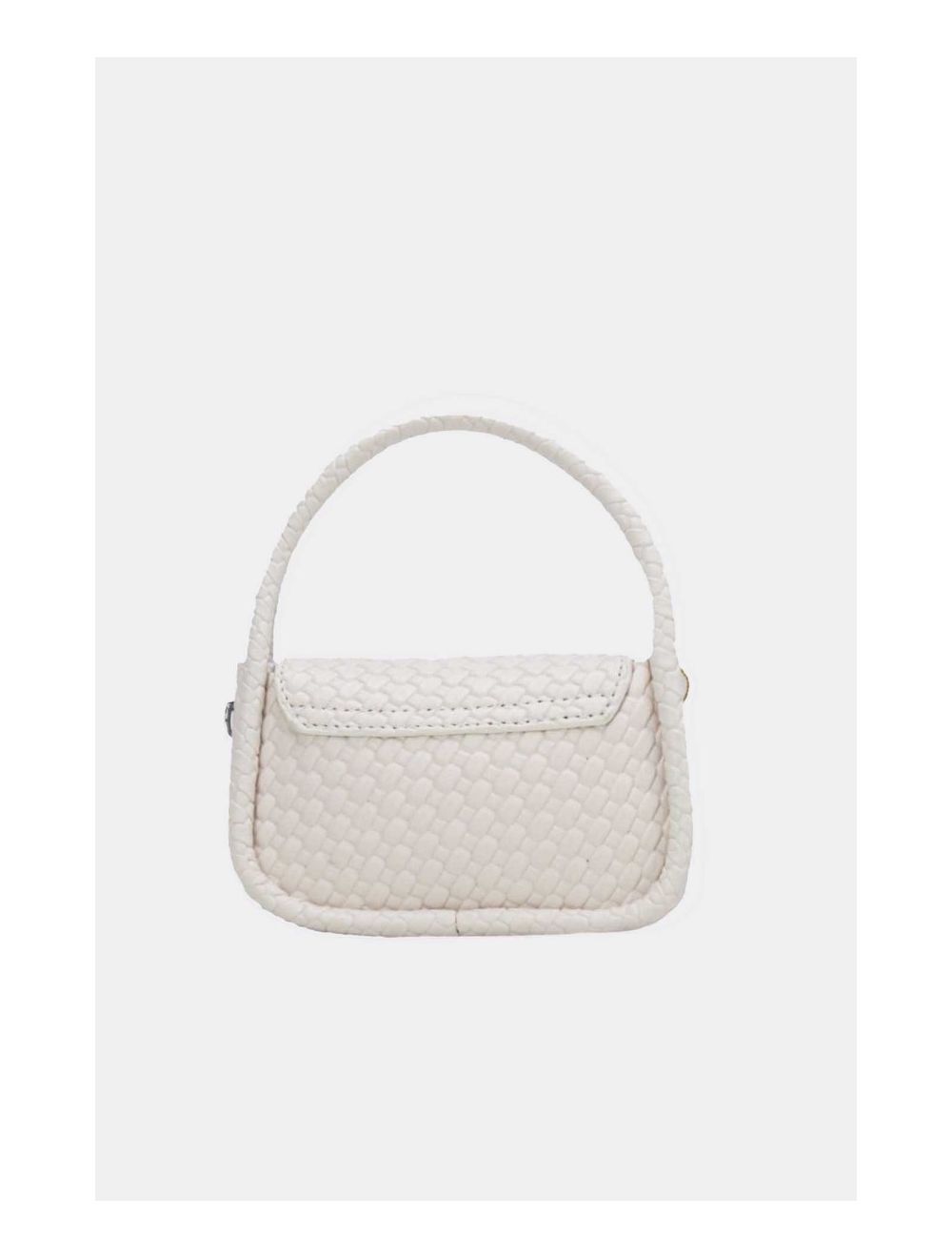 Tom&eva Pochette Téléphone Pliable Effet Tissé 24P-6049-Blanc