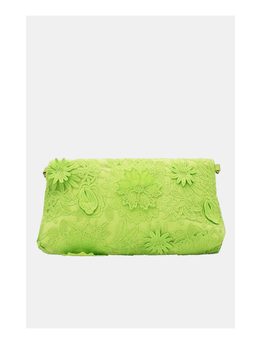 Tom&eva Pochette Transformable Broderie Floral 23P-5818-Vert