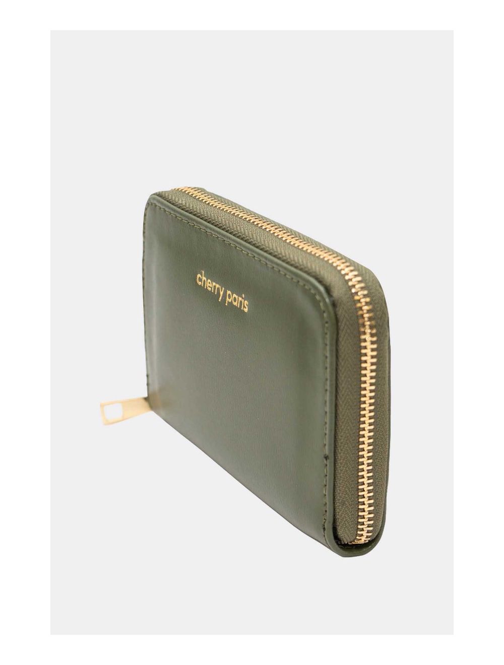 Tom&eva Porte-monnaie En Croûte Cuir Vachette Imprimé Box YUNA BOX 4901B-Kaki