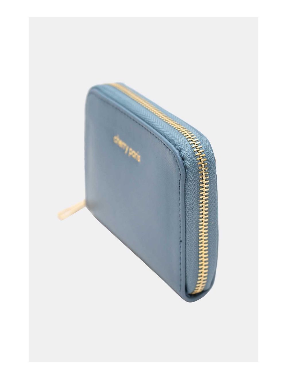 Tom&eva Porte-monnaie En Croûte Cuir Vachette Imprimé Box YUNA BOX 4901B-Jean