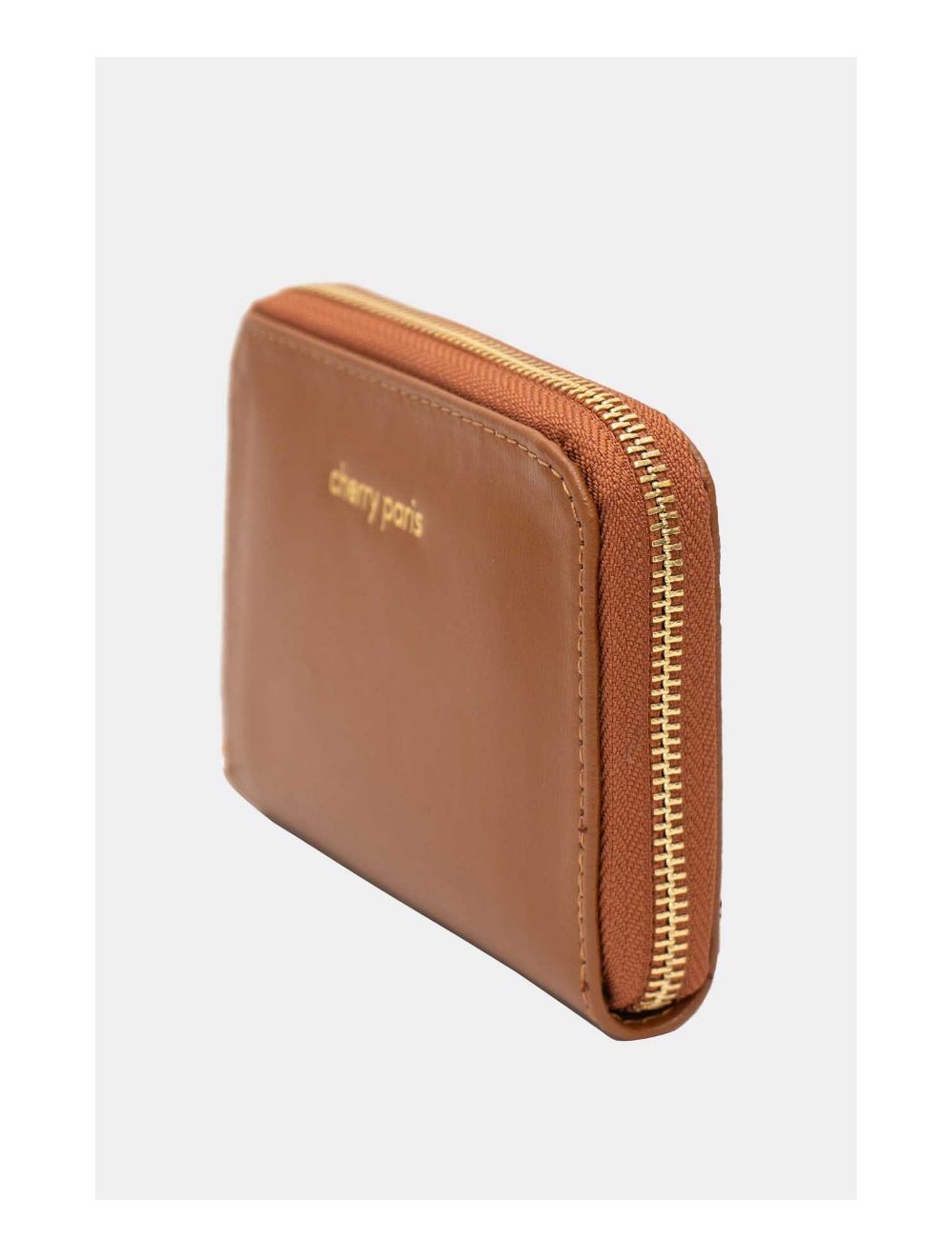 Tom&eva Porte-monnaie En Croûte Cuir Vachette Imprimé Box YUNA BOX 4901B-Camel