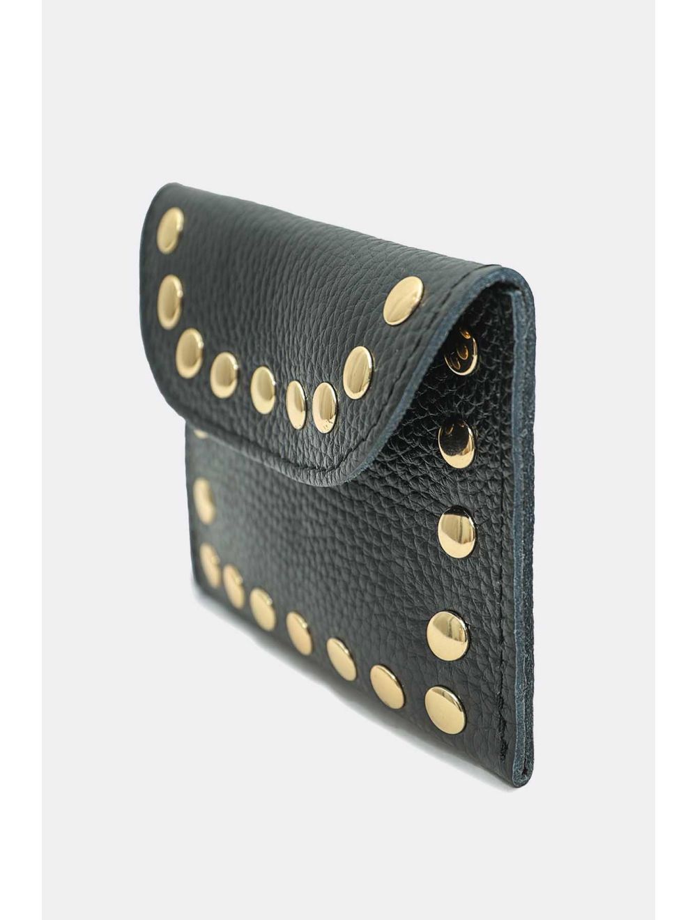 Tom&eva Porte-monnaie En Cuir Vachette Grainée 4904 LEINA-Noir