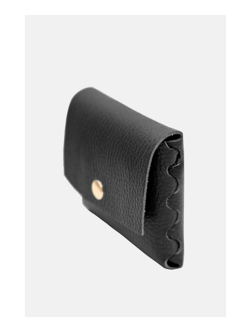 Tom&eva Porte-monnaie En Cuir Vachette Grainée JUNE 4900-Noir