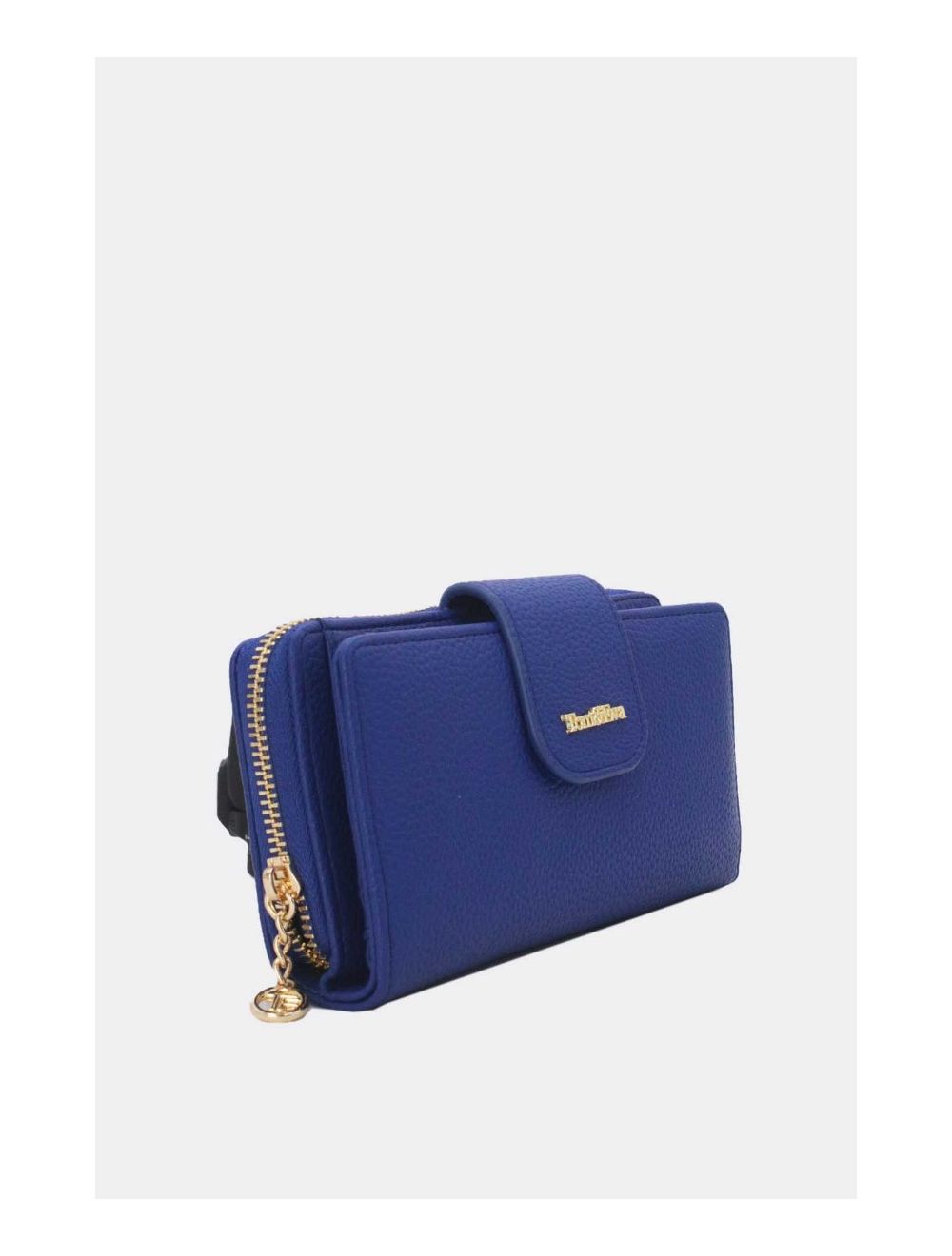 tom&eva Portefeuille Effet Cuir Grainé 24P-5980-Bleu