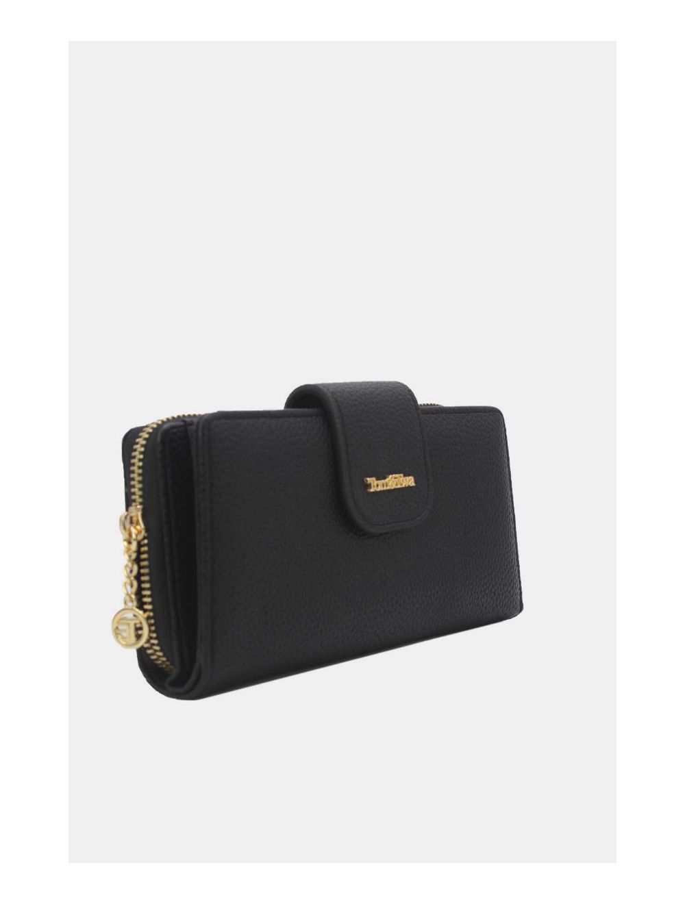 Tom&eva Portefeuille Effet Cuir Grainé 24P-5980-Noir