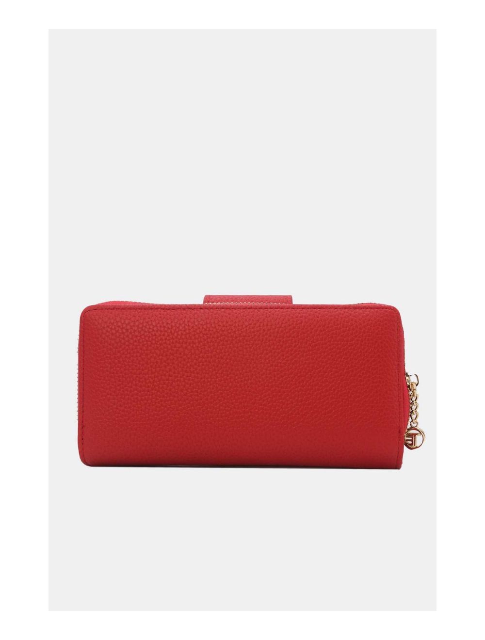Tom&eva Portefeuille Effet Cuir Grainé 24P-5980-Rouge