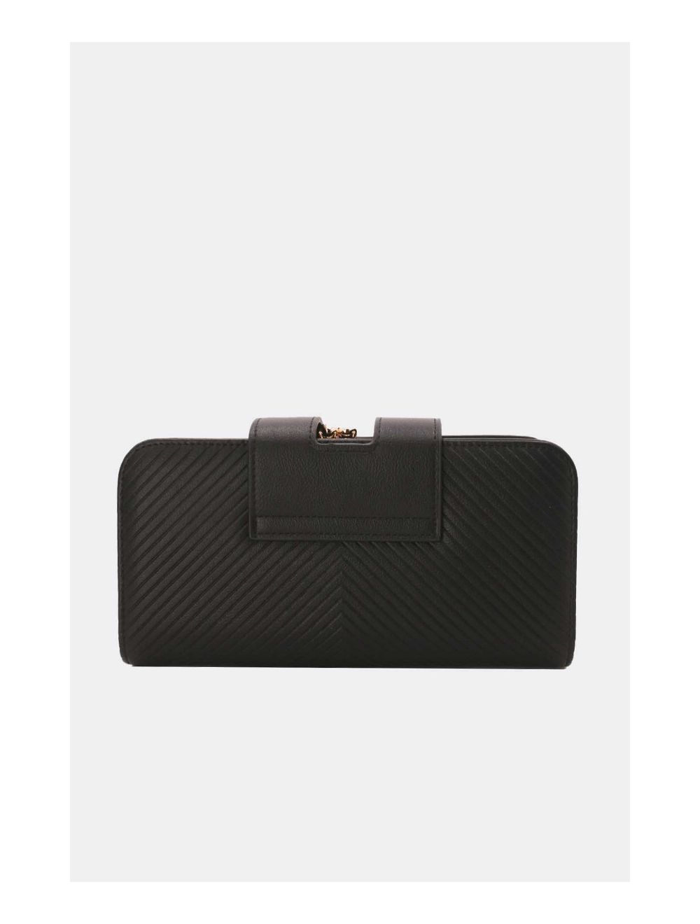 Tom&eva Portefeuille Effet Cuir Multipoches 16D-1349-Noir