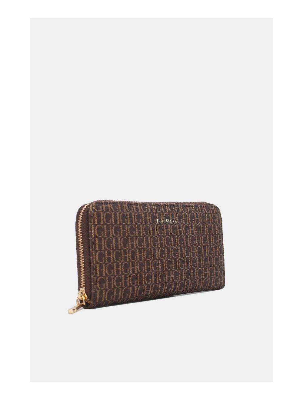 Tom&eva Portefeuille Monogramme Classique 21P-5755GH-Marron
