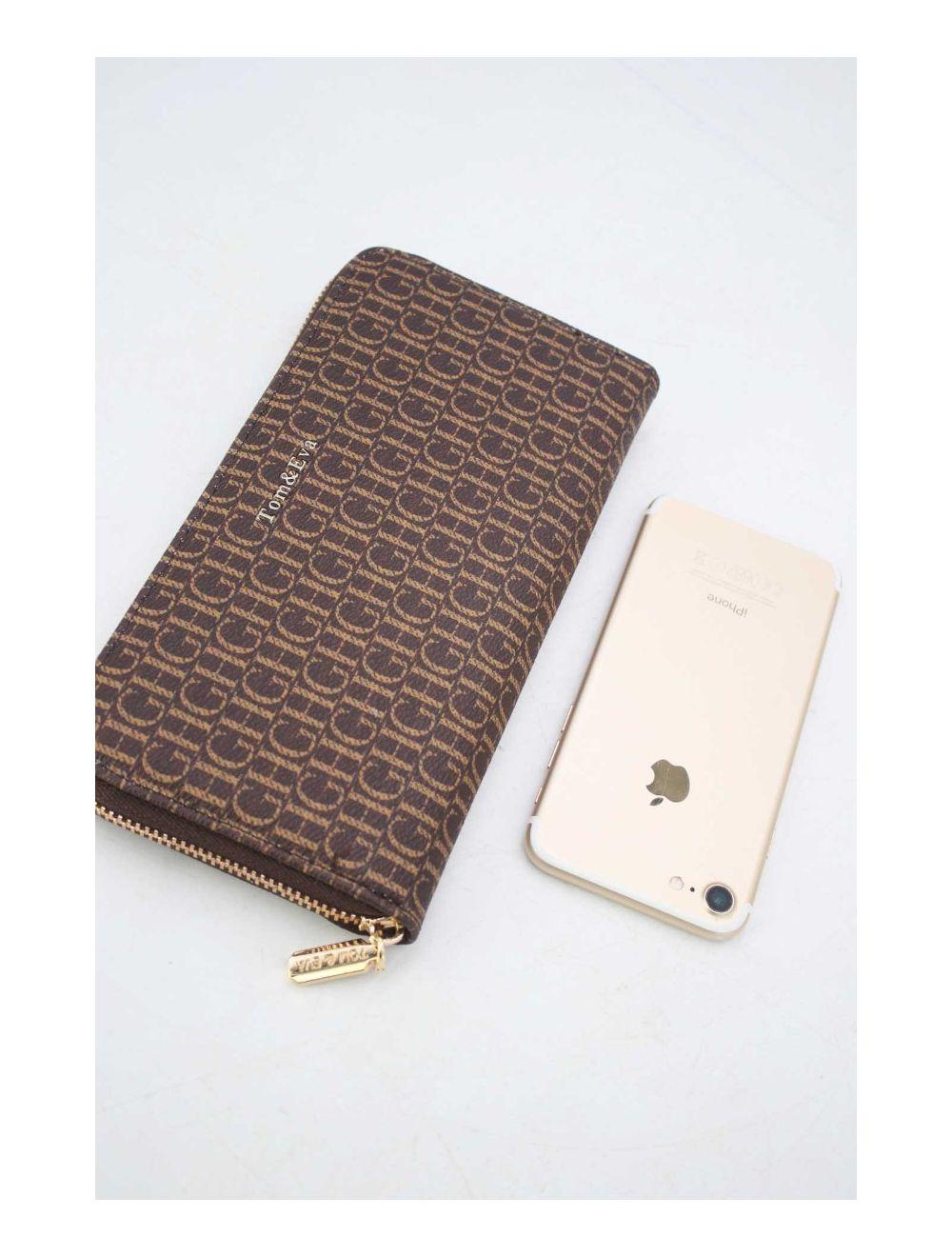 tom&eva Portefeuille Monogramme Classique 21P-5755GH-Marron