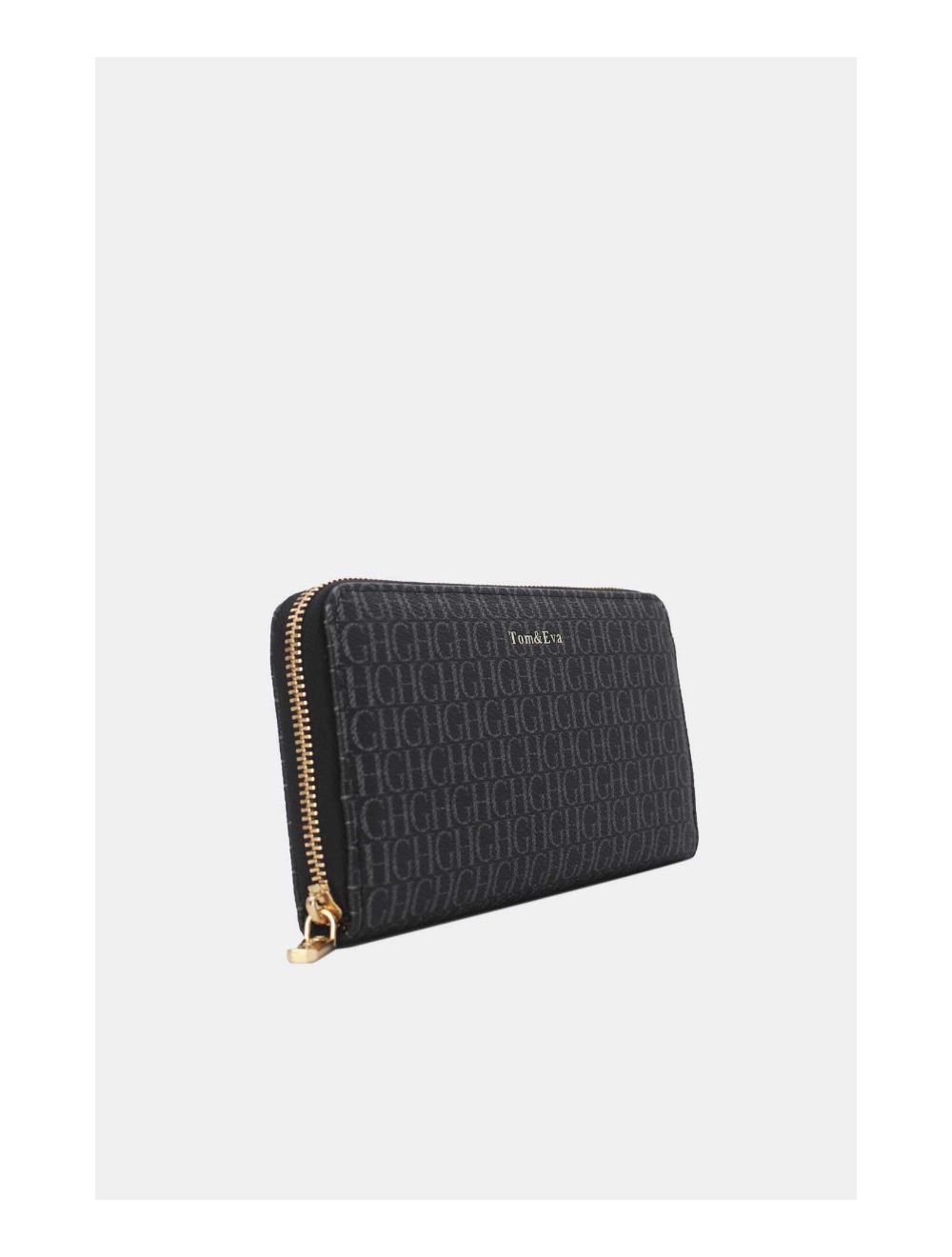 Tom&eva Portefeuille Monogramme Classique 21P-5755GH-Noir