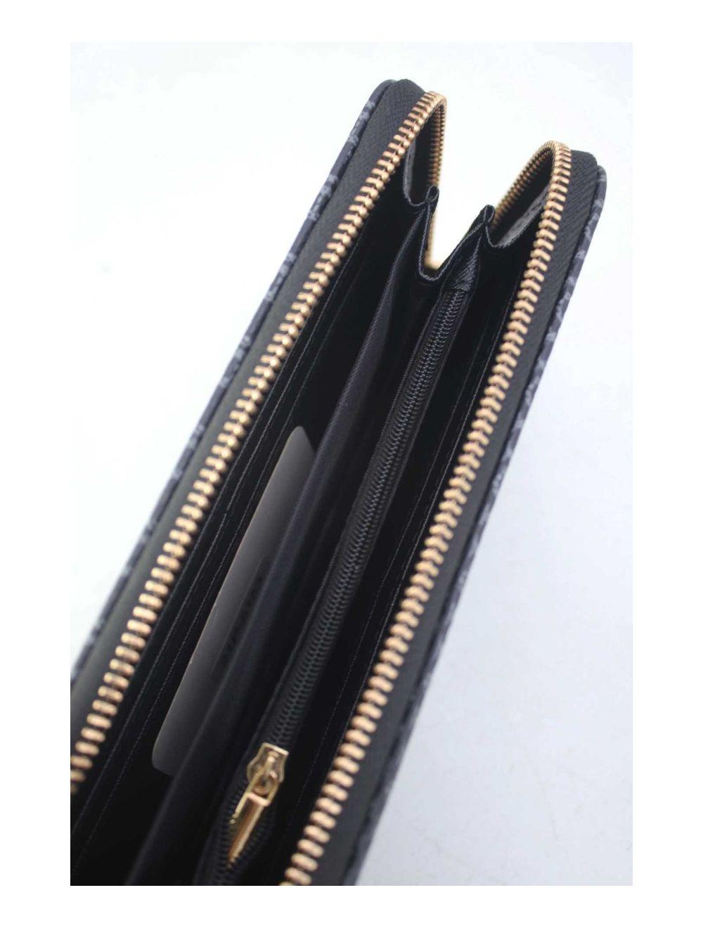 Tom&eva Portefeuille Monogramme Classique 21P-5755GH-Noir