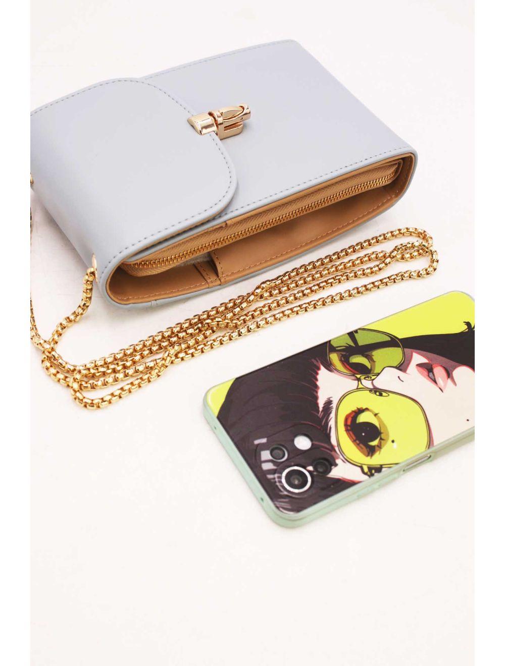 tom&eva Portefeuille Pochette Téléphone Push Up 19G-2928-Gris