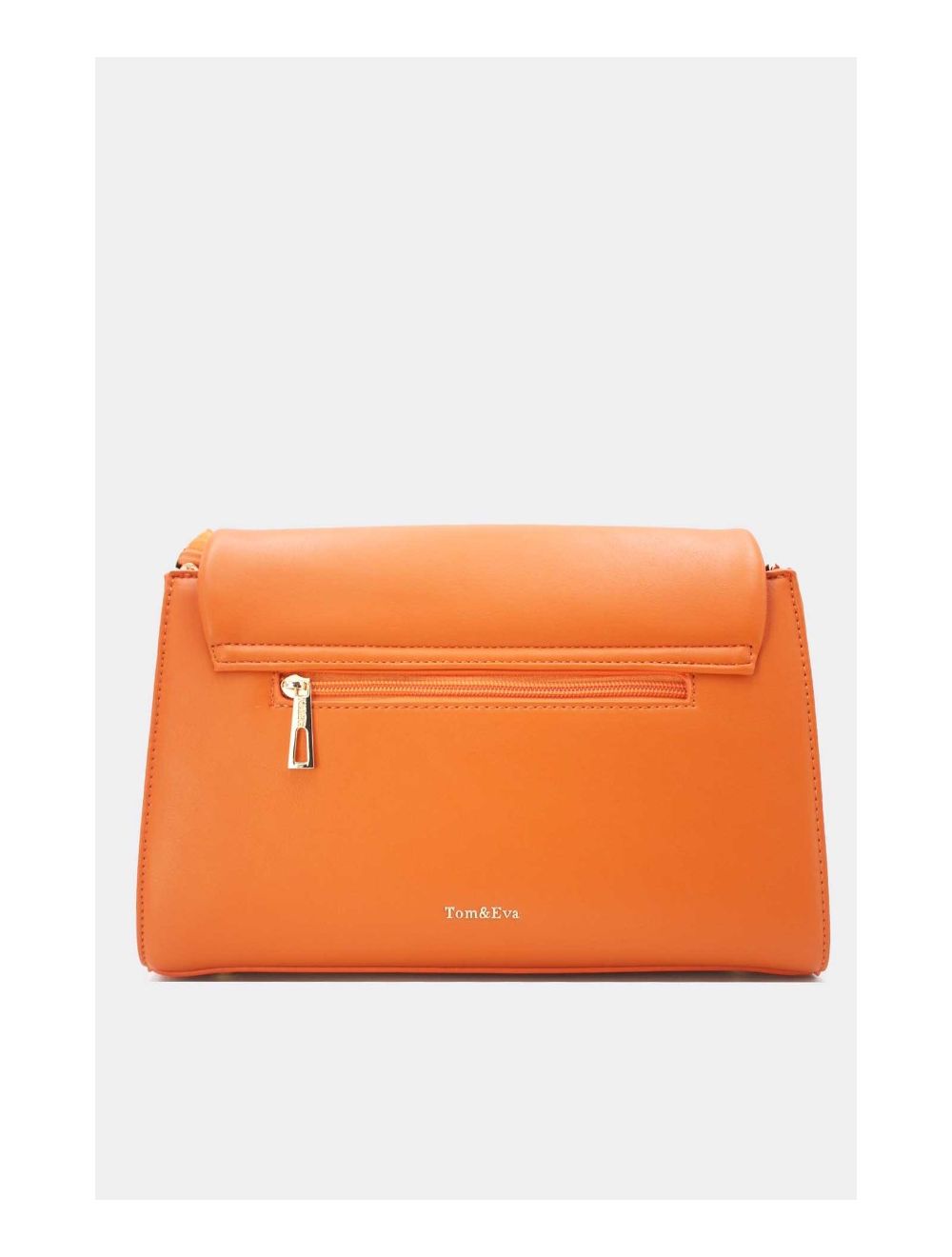 Tom&eva Sac à Bandoulière à Rabat Ruchée 23B-5865-Orange