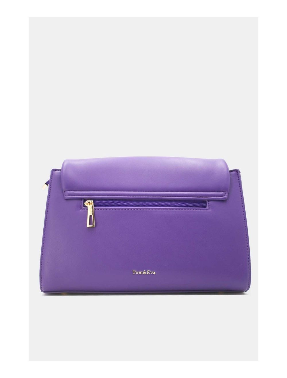 Tom&eva Sac à Bandoulière à Rabat Ruchée 23B-5865-Violet