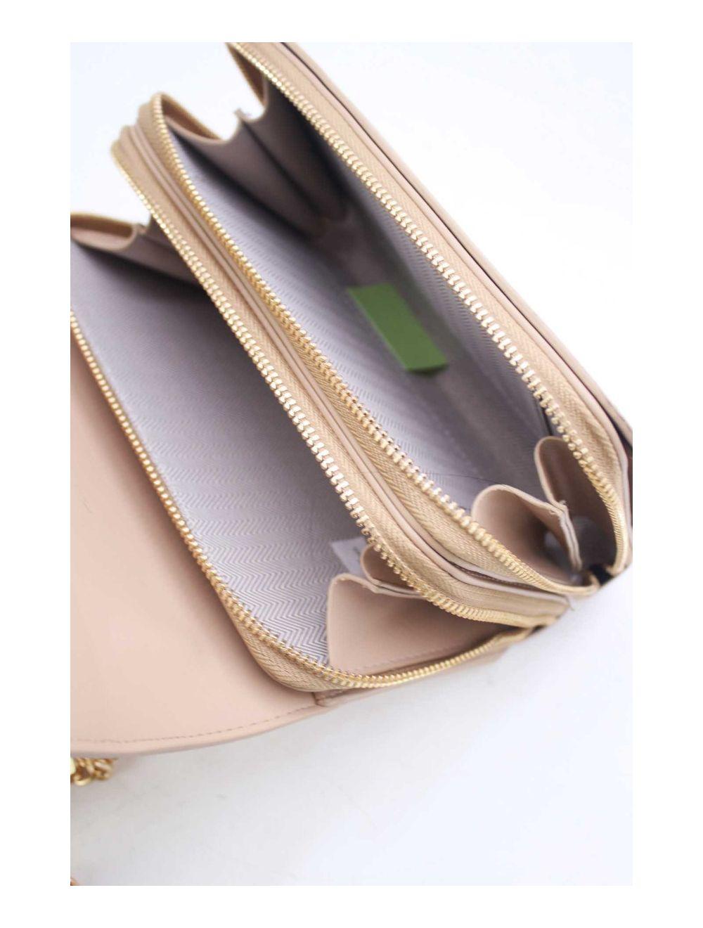 Tom&eva Sac à Bandoulière Couleur Uni 24P-6086-Abricot