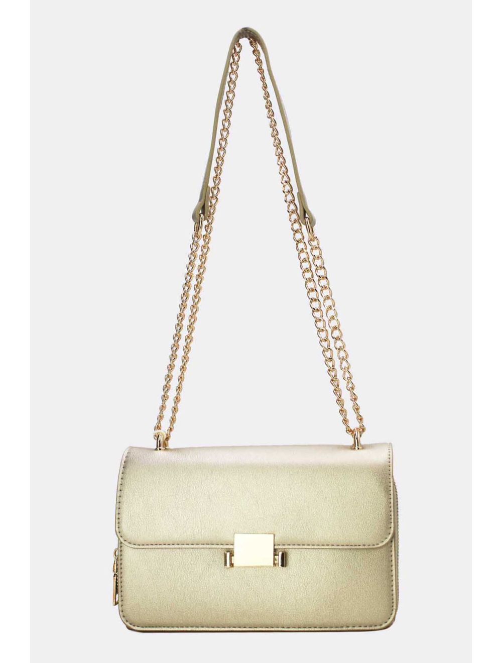 Tom&eva Sac à Bandoulière Couleur Uni 24P-6086-Doré