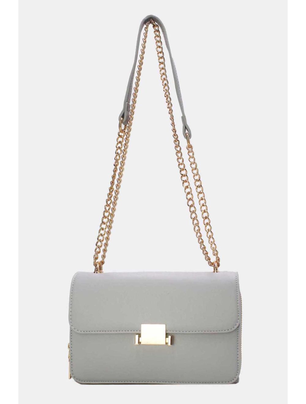 Tom&eva Sac à Bandoulière Couleur Uni 24P-6086-Gris