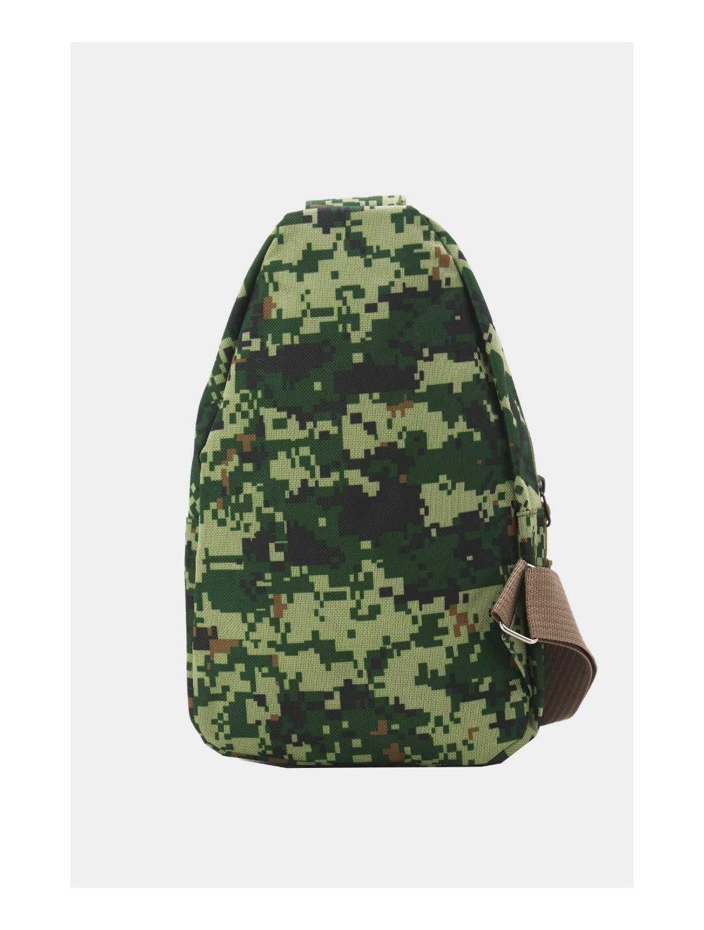 Tom&eva Sac à Bandoulière Homme Motif Camouflage -245MB-3080-Vert