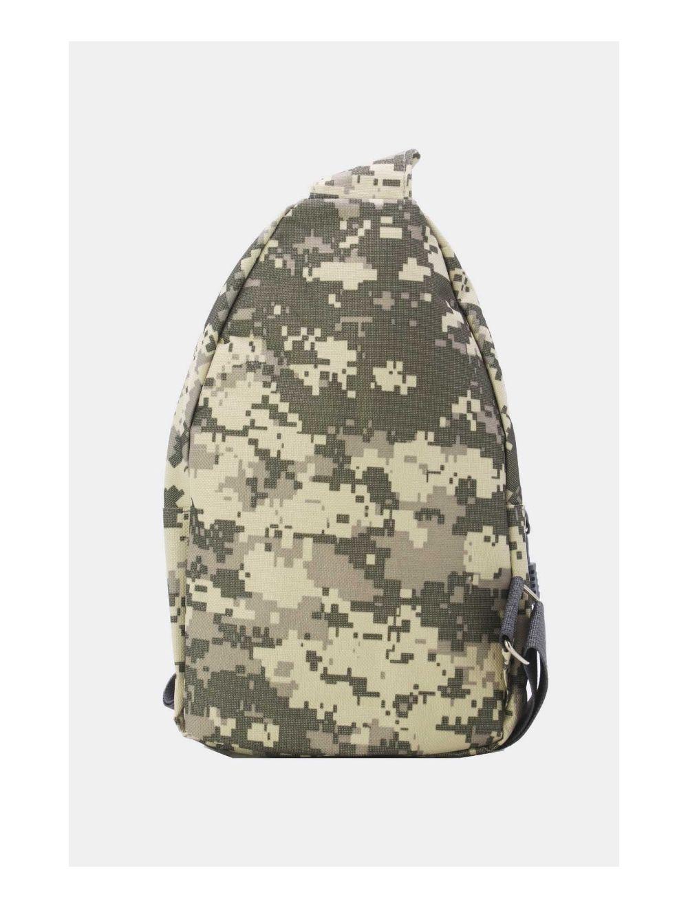 Tom&eva Sac à Bandoulière Homme Motif Camouflage -245MB-3080-Beige