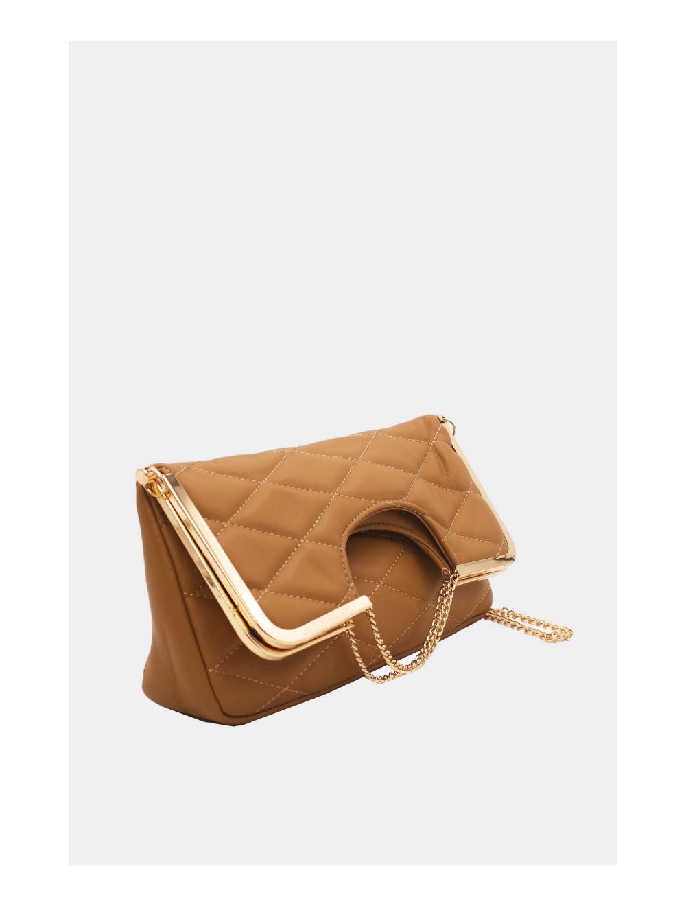 Tom&eva Sac à Bandoulière Matelassé-23P-5817-Marron