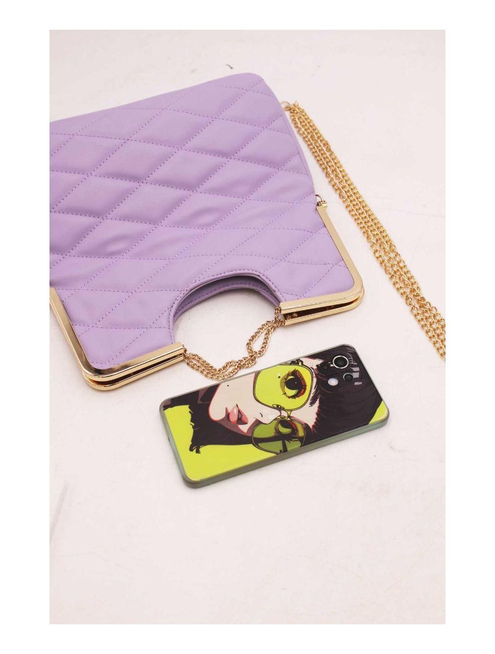 tom&eva Sac à bandoulière Matelassé-23P-5817-Violet