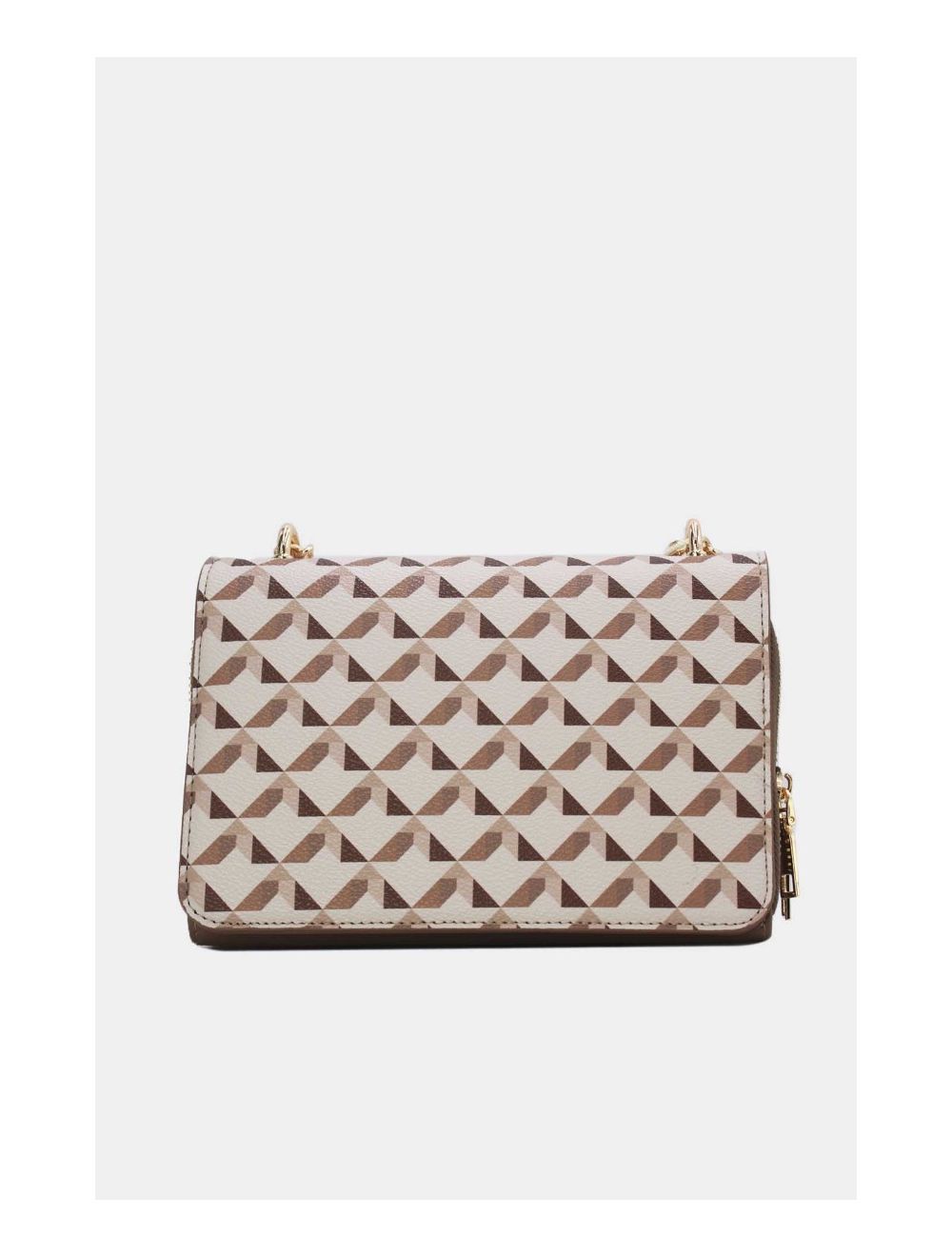 Tom&eva Sac à Bandoulière Motif Géométrique 24P-6085-Kaki