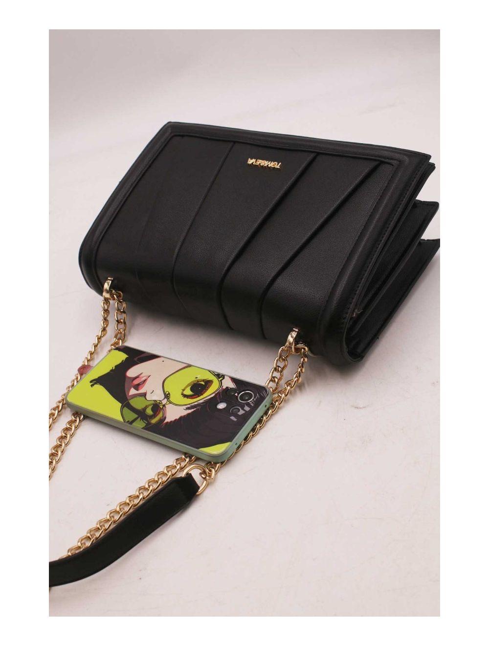 tom&eva Sac à bandoulière Multipoches-22B-5727-Noir