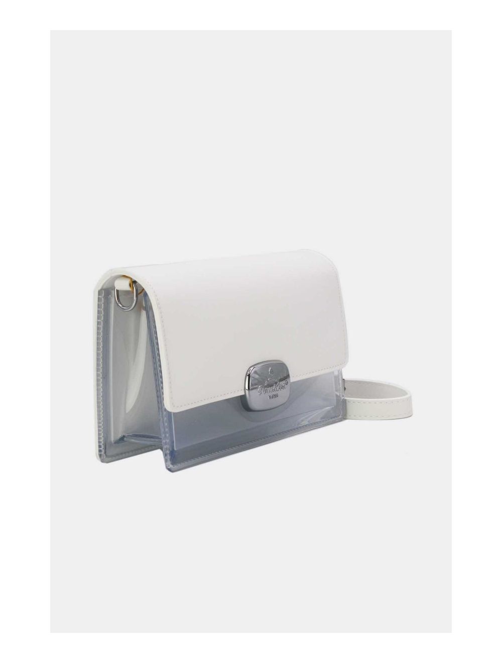 Tom&eva Sac à Bandoulière Transparent 24P-6061-Blanc