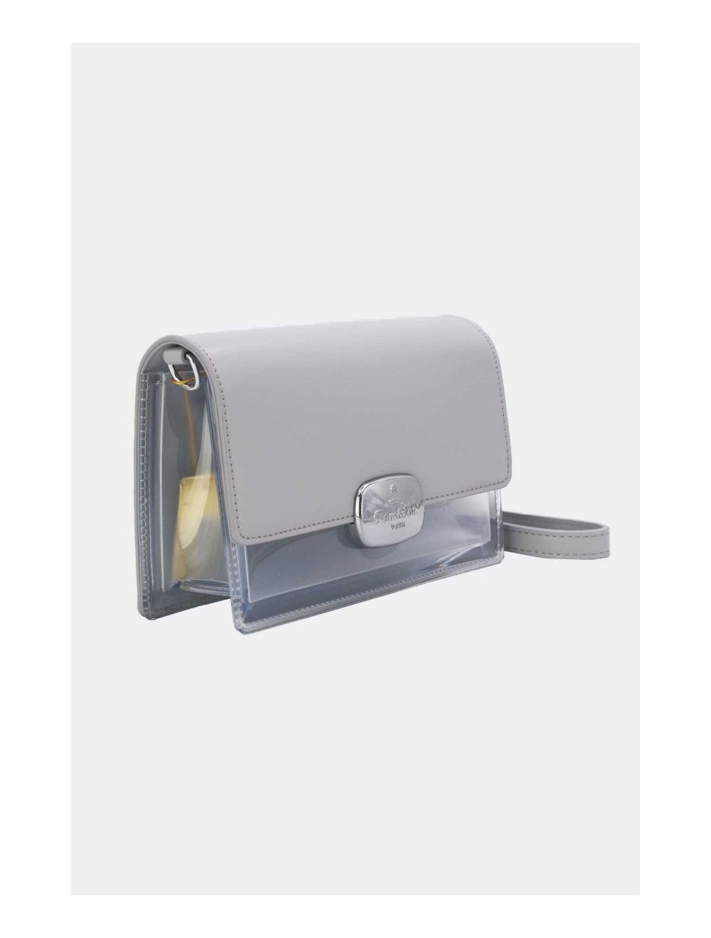 Tom&eva Sac à Bandoulière Transparent 24P-6061-Gris