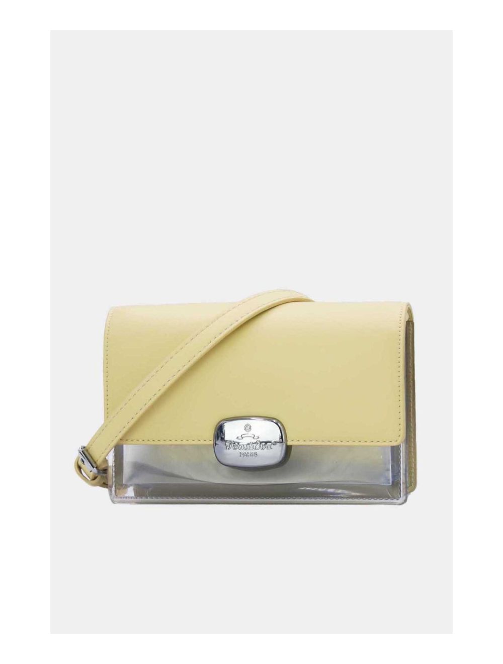 Tom&eva Sac à Bandoulière Transparent 24P-6061-Jaune
