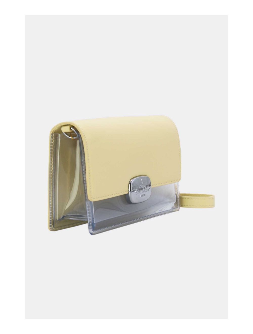 Tom&eva Sac à Bandoulière Transparent 24P-6061-Jaune