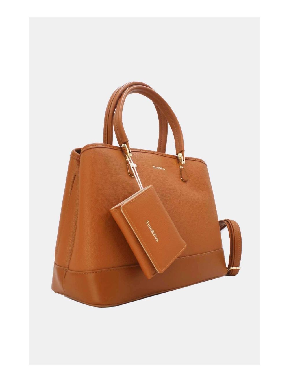 Tom&eva Sac à Main 2-in-1 Classique 24B-6123-Marron