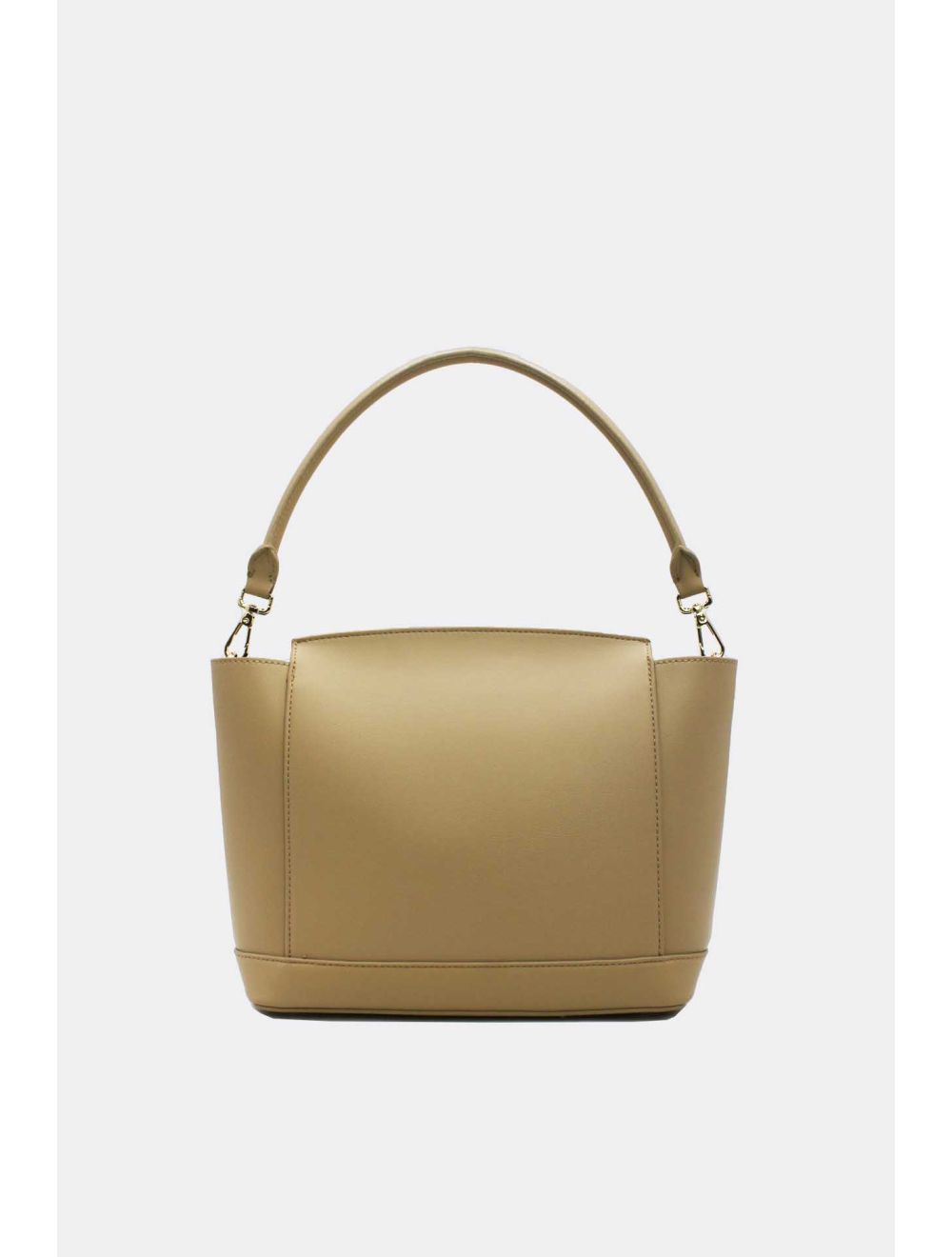 Tom&eva Sac à Main à Rabat Minimaliste Avec Ceinture-6875-Kaki