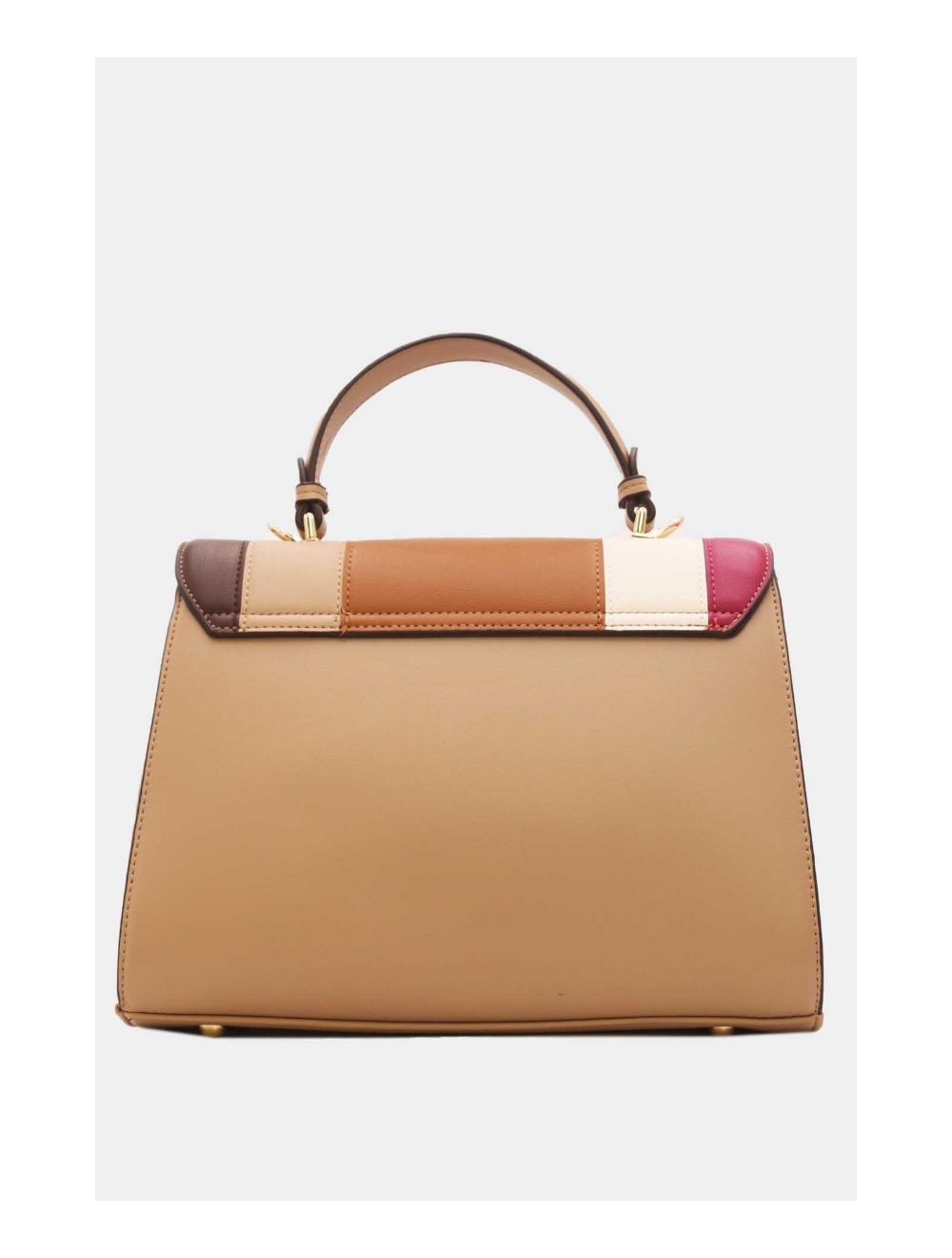 Tom&eva Sac à Main à Rabat Patchwork Femme-23B-5733-Kaki