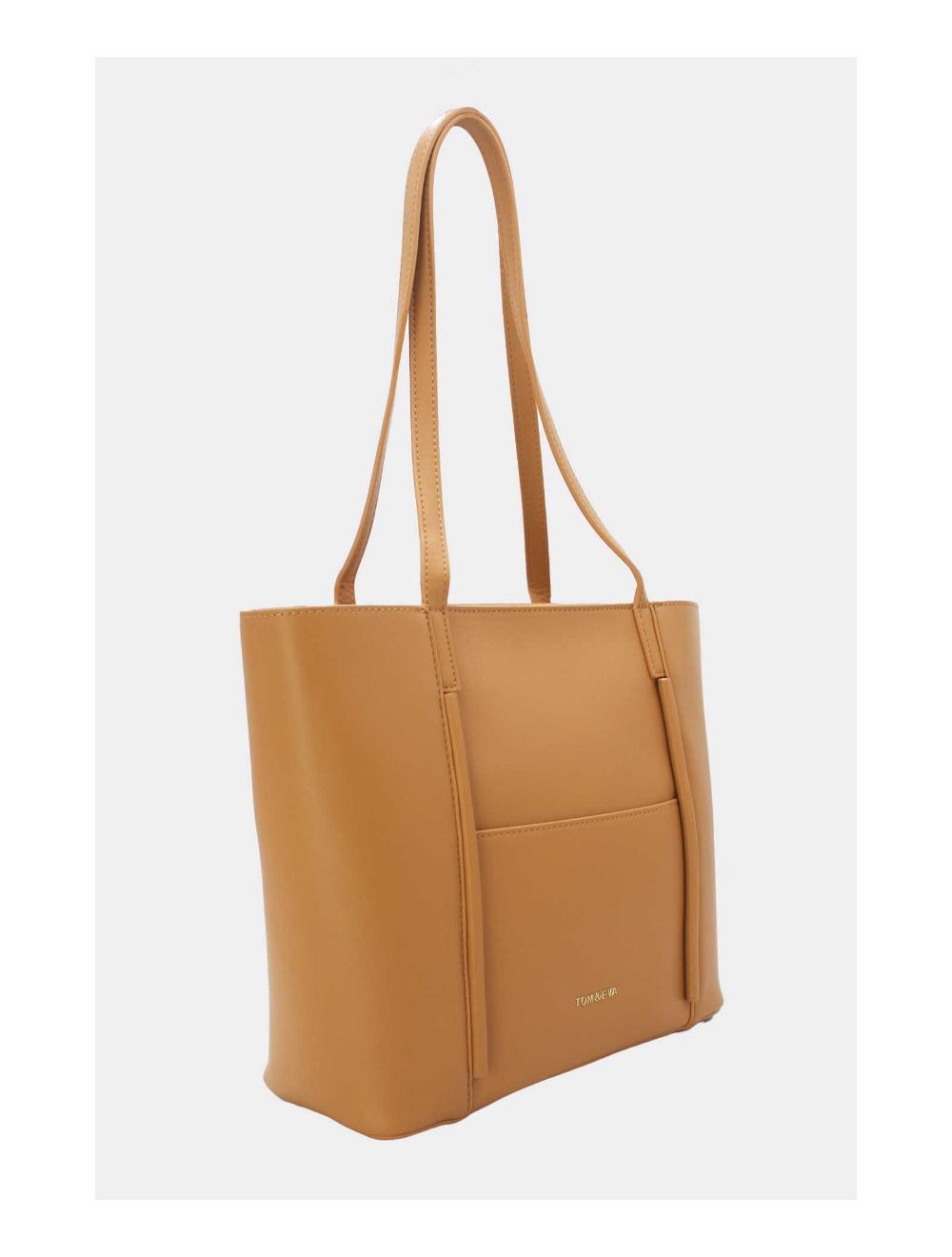 Tom&eva Sac à Main Cabas Minimaliste 23B-5845-Camel