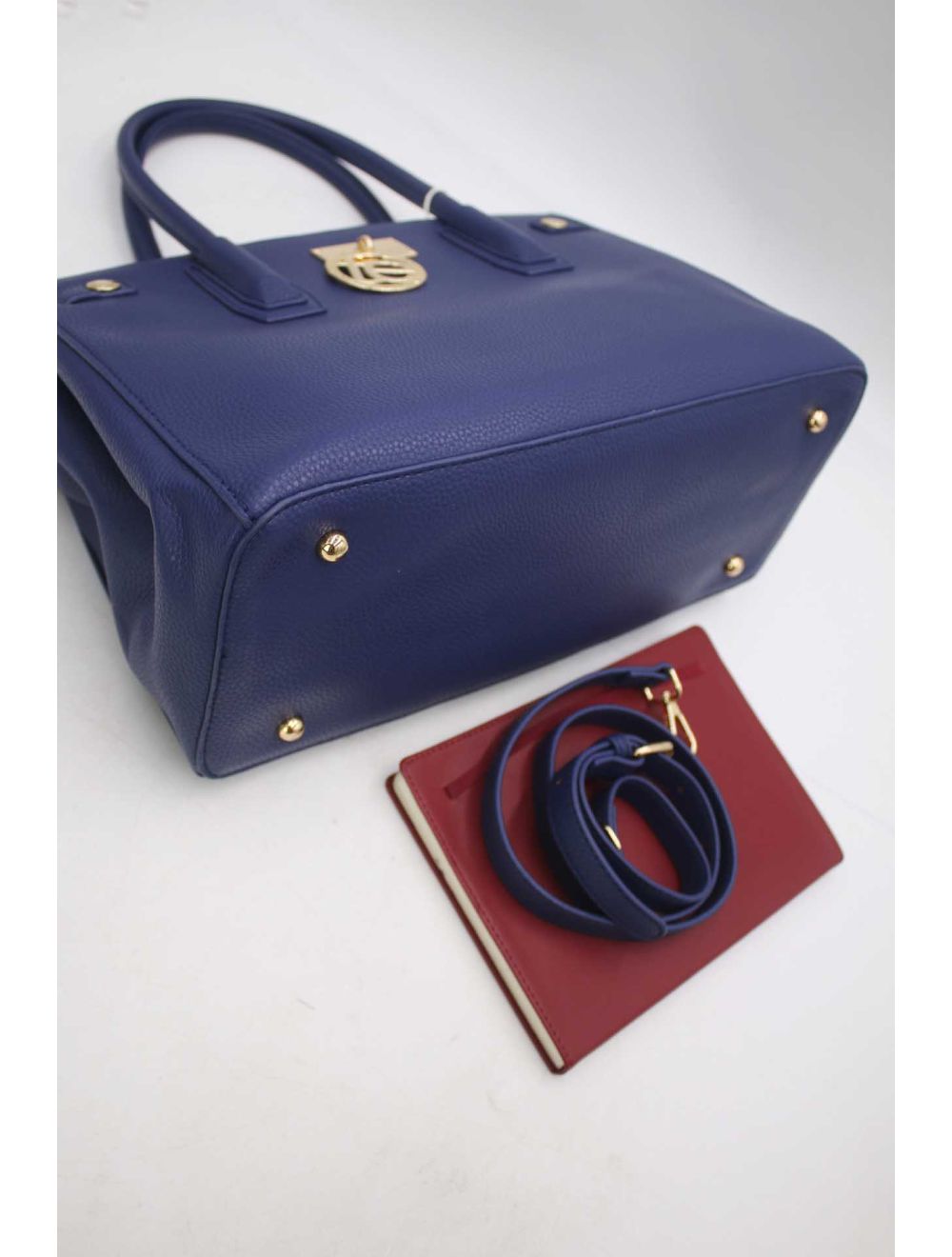 tom&eva Sac à Main Cabas Multi-compartiments-8004-Marine