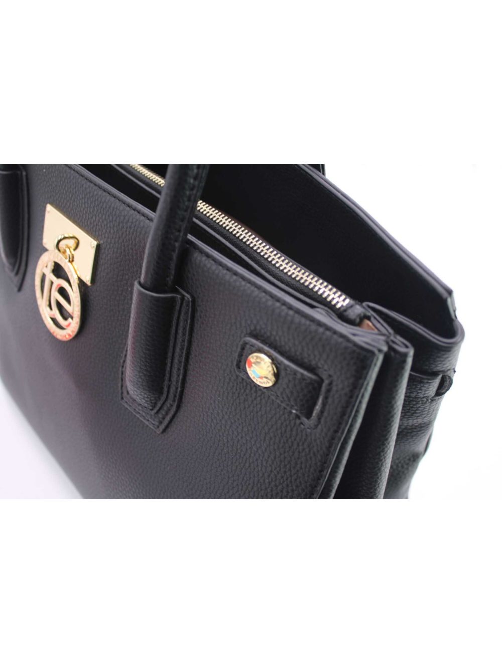 Tom&eva Sac à Main Cabas Multi-compartiments-8004-Noir