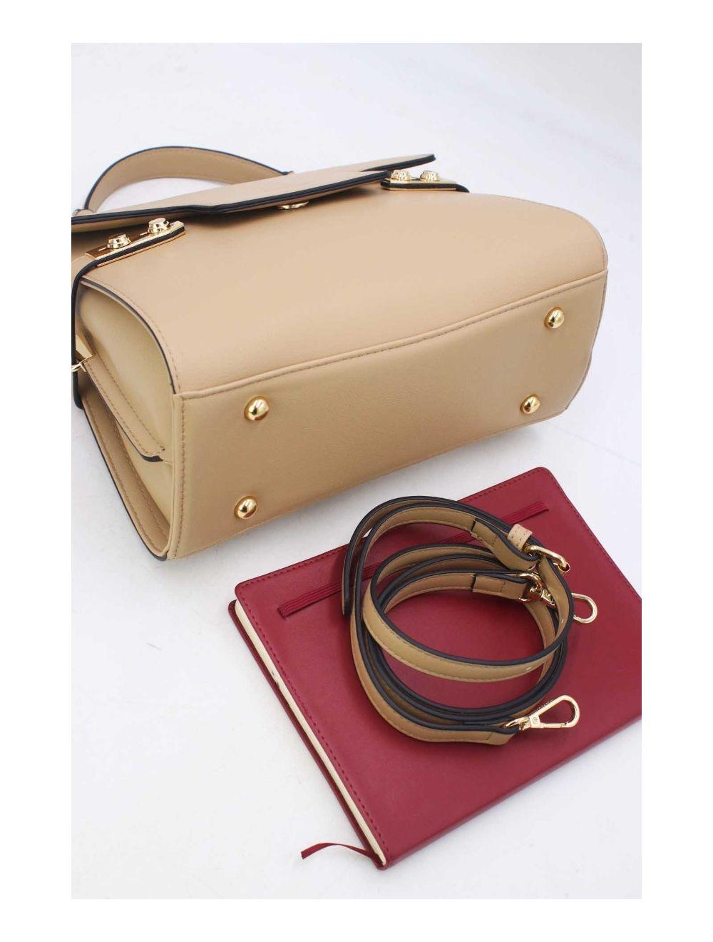 tom&eva Sac à Main Chic Bicolore Réassort-21B-5180-Abricot