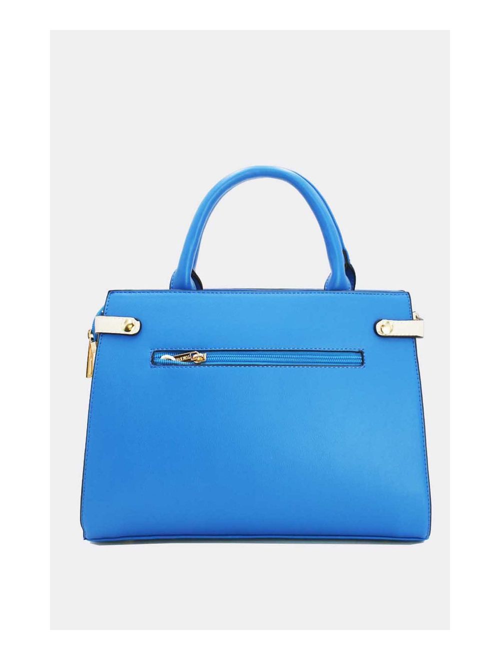 tom&eva Sac à Main Chic Bicolores-21B-5313-Blue/L.Blue