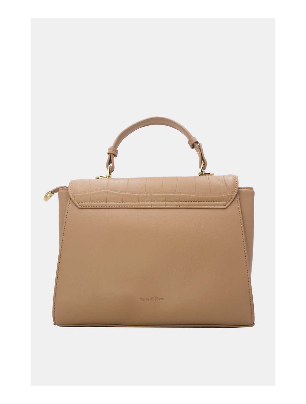 Tom&eva Sac à Main Classique Effet Croco 24B-5890-Kaki