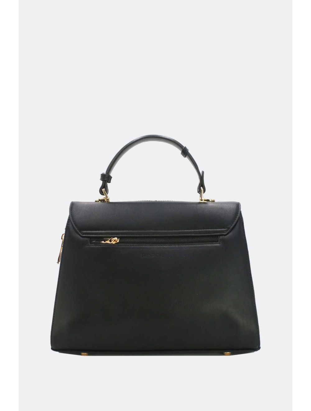 Tom&eva Sac à Main Décoré Des Demi-lunes-22B-5523-Noir