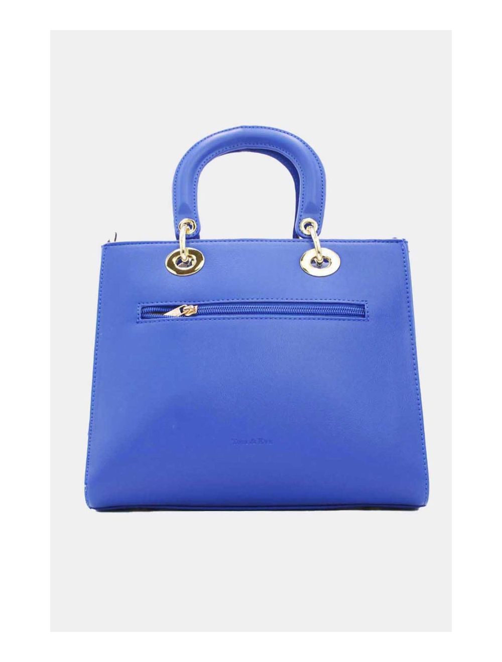 Tom&eva Sac à Main Décoré Des Losanges-22B-5675-Bleu