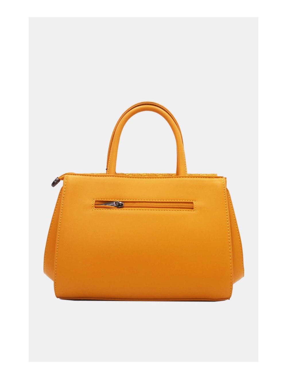 Tom&eva Sac à Main Effet Broderie Florale 24B-6112-Jaune